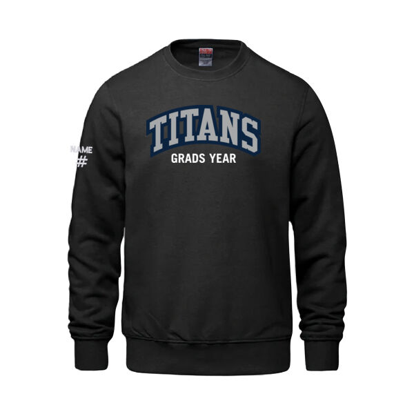 Crew Unisex Titans Grads Twill Crewneck Thumbnail