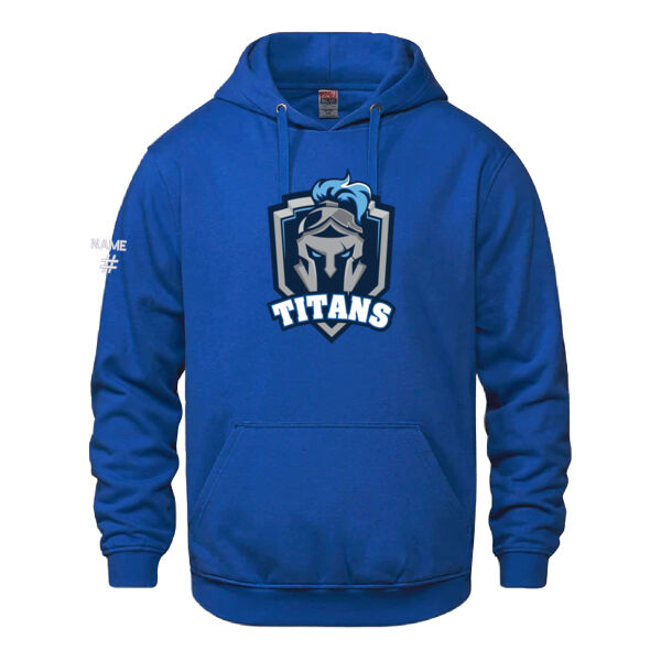 Vault Unisex Crest Printed Hoodie Thumbnail
