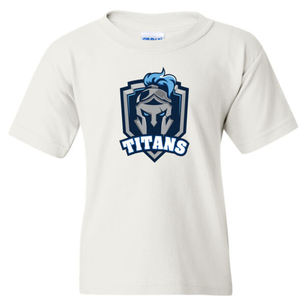 Gildan Youth Crest Printed T-Shirt Thumbnail