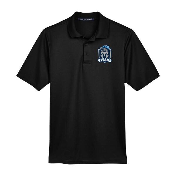 Devon & Jones Men's Emblem Printed Polo Thumbnail