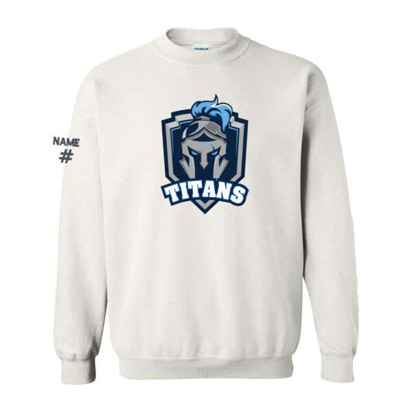 Gildan Unisex Crest Printed Crewneck Thumbnail