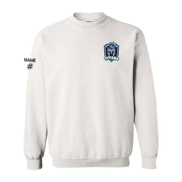 Gildan Unisex Emblem Printed Crewneck Thumbnail